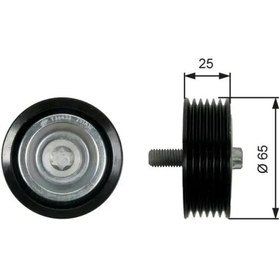 Resim GATES T36433 Alternator Gergi Bilyasi A2782020219 Uyumlu 
