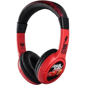 Resim Disney Cars Arabalar Çocuk Kulaklığı Dy-10901-Cr 