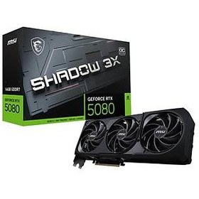 Resim Msi RTX 5080 Shadow 3X OC 16G 256Bit GDDR7 16GB Ekran Kartı 