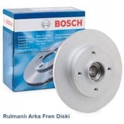 Resim Citroen C4 1 4vti 2010 2015 Bosch Arka Disk 2 Adet 