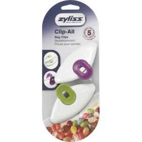 Resim Zyliss E990030 2li Poşet Kapatma Klipsi (büyük Boy) 