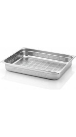 Resim Üret Çelik Üret Delikli gastronom Küvet Gn 2/1 40 mm 10 lt 
