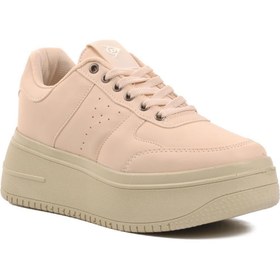 Resim Dunlop Bej Kalın Taban Kadın Sneaker 