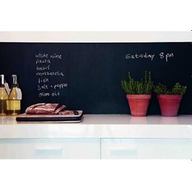 Resim Yazı tahtası Folyosu SİYAH 100cm x 1 MT 