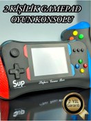 Resim Genel Markalar Çift Joystick Destekli 500 Oyunlu Retro Oyun Konsolu 