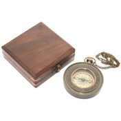 Resim Larimar Ahşap Kutulu Pusula Model 4 - 9085135230462lmr 