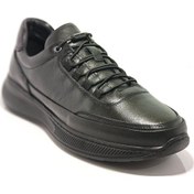 Resim Voyager 1154 Siyah Erkek Deri Casual Ayakkabı Siyah 