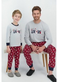 Resim Rolypoly Roly Poly 2548 Let It Snow Grimelanj Erkek Çocuk Pijama Takımı 
