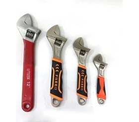 Resim Trendhane 1 Adet 10" 250X30 Ayarlı Ingiliz Anahtarı Pik Döküm Çelik Kurbağacık 