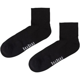 Resim Bad Bear 21.02.02.007-c01 Bear Tall Unisex Kısa Çorap Siyah 