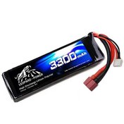 Resim 3300 mAh 22.2V 6S 40C Lityum Polimer Lipo Batarya Pil T Plug Leopard Power