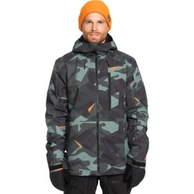 Resim Quiksilver Mission Printed Erkek Snowboard Ceketi 