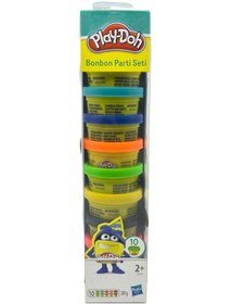 Resim Play Doh Oyun Hamuru Bonbon Parti Seti 