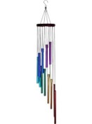 Resim Trendooze Buy Rüzgar Çanı Büyük Derin Renkli Komşular İçin Sesli Farklı 