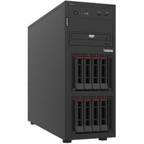 Resim Lenovo ThinkSystem ST250 V3 7DCEA02WEA008 E-2436 128GB 2x960SSD 4U Tower Sunucu 