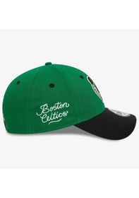 Resim New Era Nba Side Patch 9forty Boston Celtics Unisex Şapka Yeşil Yeşil 