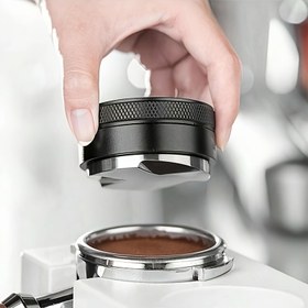 Resim TIME OWNER 58mm Profesyonel Espresso Tamper & Portafilter, Alüminyum Alaşımlı, Ayarlanabilir Derinlik, Ev, Ofis, Mutfak için İdeal - Anneler Günü, Babalar Günü, Paskalya, Kahve Yapımı Temel Gereksinimleri için Mükemmel Hediye | Profesyonel Kahve Ekipmanı | Dayanıklı Kahve Aracı 