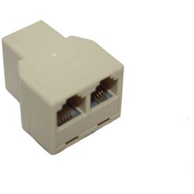 Resim Teknogreen Tkj-B11 Rj11 6P.4C 2 Li Dişi Çoklayıcı 