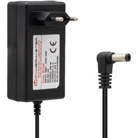 Resim POWERMASTER PM-16743 24 VOLT - 2 AMPER 5.5*2.5 UÇLU PLASTİK KASA PRİZ TİPİ ADAPTÖR 