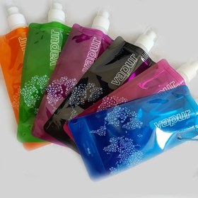 Resim 1 Adet Vapur Dış Mekan Taşınabilir Katlanır Su Şişesi - 500ml, Canlı Renk Seçenekleri, Dayanıklı PPSU Malzeme, Sızdırmaz Tasarım Spor, Yürüyüş, Kamp & Seyahat İçin, Spor Su Şişesi, Yürüyüş Gereçleri, Modern Su Şişesi, Güvenli Kapak Özelliği 
