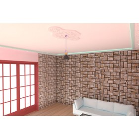 Resim MOTİFPİYER Motifpiyer Lamba Tavan Göbeği-52b-55x95cm-sekizgen-2adet 