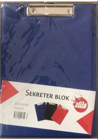 Resim Stilo Sekreterlik Kapaklı Mavi 