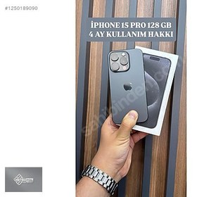 Resim Apple iPhone 15 Pro İkinci El YD | 128 GB | Siyah 