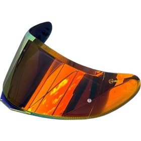 Resim Scharf mt V12B Uyumlu Darkred Vizör - Stinger / Thunder 3 Sv Uyumlu Kask Camı (Önden Açılan Model Uyumlu) 