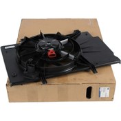 Resim FORD OTOSAN 8V518C607CL | Fan Ve Motor +Ac 1.4 /1.6 Benzinli / Dizel: Fıesta 09- 