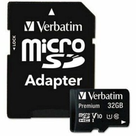 Resim Verbatim 32gb Microsdxc Class 10 90mb Hafıza Kartı 
