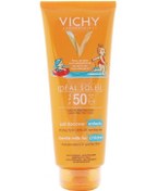 Resim Vichy Ideal Soleil Lait Enfants Çocuk Güneş Koruyucu Süt Spf 50 300 ML 