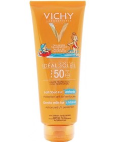 Resim Vichy Ideal Soleil Lait Enfants Çocuk Güneş Koruyucu Süt Spf 50 300 ML 
