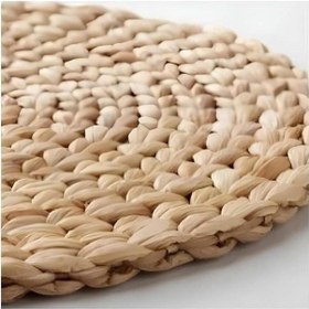 Resim 4 Lü Hasır Amerikan Servis Supla Örmet Ahşap 