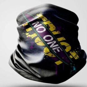 Resim Motosiklet Bandana Buff Boyunluk Unisex Noone 