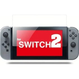Resim Nintendo Switch 2 ile Uyumlu Ekran Koruyucu 9h Esnek Nano Şeffaf 7.5 Inç 