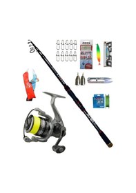 Resim Quick Dynabraid 4 4000s Fd 270cm 14-42gr Oslo Master Tele Spin Olta Takımı Seti 