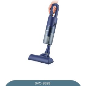Resim Sepetopia Dikey Mavi Elektrikli Süpürge 500W 90° Başlık - 1.5lt Toz Hazne - Çift Filtre SVC-8628 (5517) 