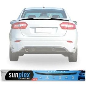 Resim Sunplex Renault Fluence Bagaj Üstü Spoiler Piano Black N11.2833 