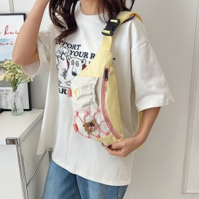 Resim 1 Yeni Dumpling Çantası Kontrast Renk Askılı Zarif El Çantası Yüksek Kaliteli Omuz Çapraz Çanta Kadınlar İçin - Kadınlar İçin Ayarlanabilir Askılı ve Fermuarlı Bel ve Göğüs Çantası 