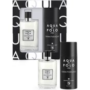 Resim Aqua Di Polo 1987 APPXGR03EPD Gran Paradiso Erkek Parfüm ve Deodorant Seti 
