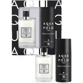 Resim Aqua Di Polo 1987 APPXGR03EPD Gran Paradiso Erkek Parfüm ve Deodorant Seti 