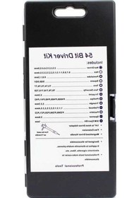 Resim Trendooze Xbox Tornavida Telefonu, Seti, Onarım İçin Hassas Cep Başlıklı Aracı, 58-in-1 54 Sq 