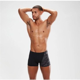 Resim Speedo V-cut Aquashort Erkek Yüzücü Mayosu Siyah 