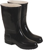 Resim ARISAN Yünlü Siyah Uzun Diz Altı Su Geçirmez Bahçe Inşaat Balıkçı Çizme 