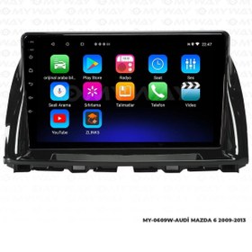 Resim MYWAYY MAZDA 6 ANDROİD 12 MULTİMEDYA CARPLAY 2GB RAM+32GB HDD 2009-2013 NAVİGASYON EKRAN 