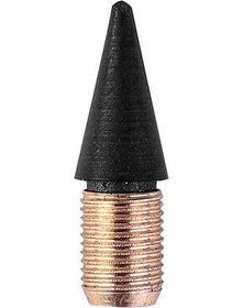 Resim Aubyhe Öğrenci Kalem Değiştirme Ucu - Sıfır Mürekkep, Kesmeden, Kırılmayan, Doğru Tutuş, Sürekli Yazma, Hb, Boyama, Yeniden Kullanılabilir Gümüş 