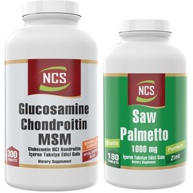Resim Ncs Saw Palmetto 180 Tablet + Ncs Glucosamine Chondroitin Msm 300 Tablet 