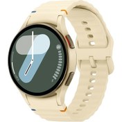 Resim Huawei Watch Gt4 Gt5 41mm Gt5 Pro 42mm Üniversal Akıllı Saat 18mm Kordon Dekoratif Örgü Çizgili Spor Silikon Kayış 