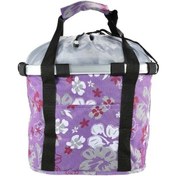 Resim Willowhaven Çıkarılabilir Bisiklet Sepeti Taşıma Çantası Evcil Hayvan Taşıyıcısı Alüminyum Çerçeve 22-31,8 Mm Gidon Çok Renkli 