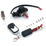 Resim Tenfowee Rc Araçları İçin Evrensel Alüminyum Çekiç + Kumanda Seti Siyah, Tamiya Soketi - 1/10 1/8 Traxxas Trx-4 Scx10 D90 Km2 Uyumlu 